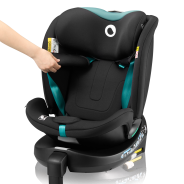 Lionelo Navy i-Size Black Turquoise — silla de coche