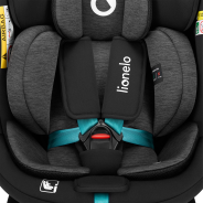 Lionelo Navy i-Size Black Turquoise — silla de coche