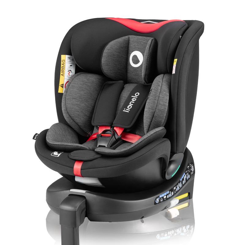 Lionelo Navy i-Size Black Red— silla de coche