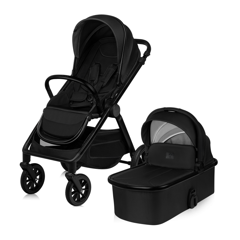 Lionelo Layla 2en1 Black Onyx — cochecito multifuncional