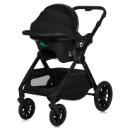 Lionelo Layla 3en1 Black Onyx — cochecito multifuncional