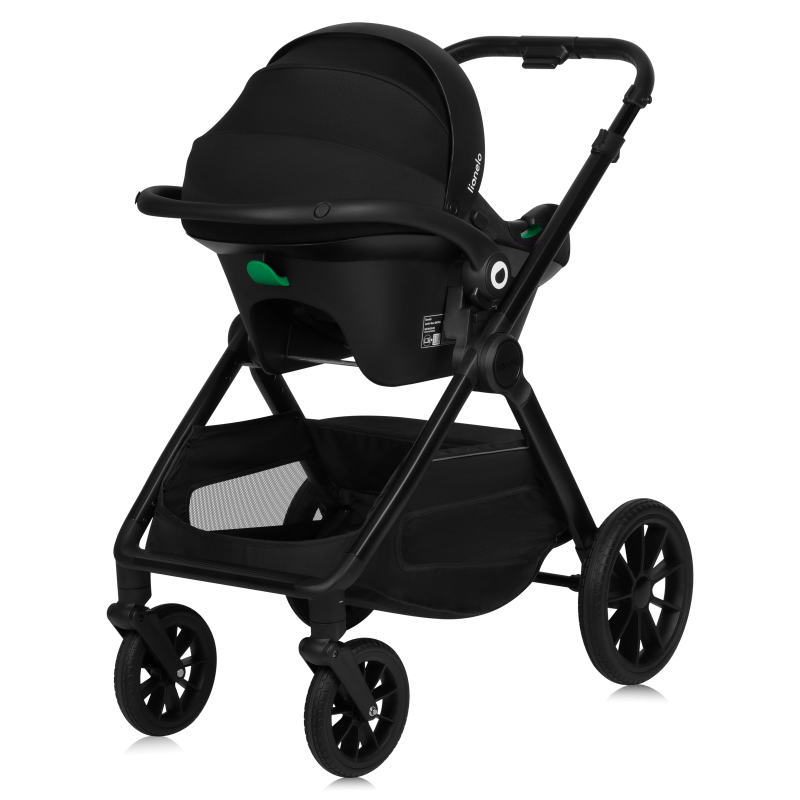 Lionelo Layla 3en1 Black Onyx — cochecito multifuncional