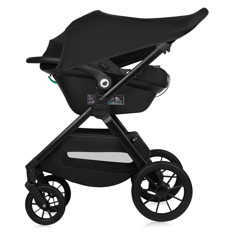 Lionelo Layla 3en1 Black Onyx — cochecito multifuncional