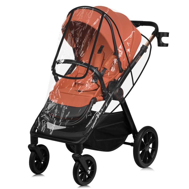 Lionelo Layla 3en1 Brown Rust — cochecito multifuncional