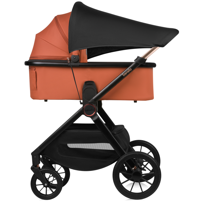 Lionelo Layla 3en1 Brown Rust — cochecito multifuncional