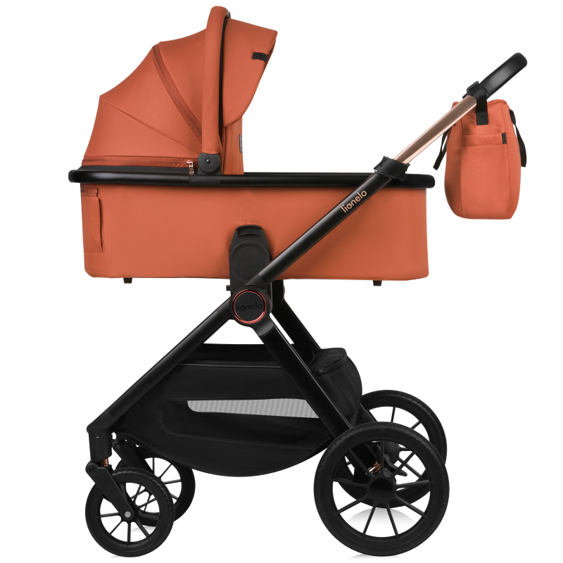 Lionelo Layla 3en1 Brown Rust — cochecito multifuncional