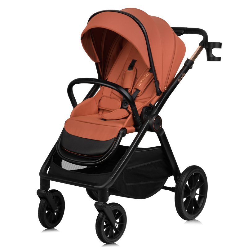 Lionelo Layla 3en1 Brown Rust — cochecito multifuncional