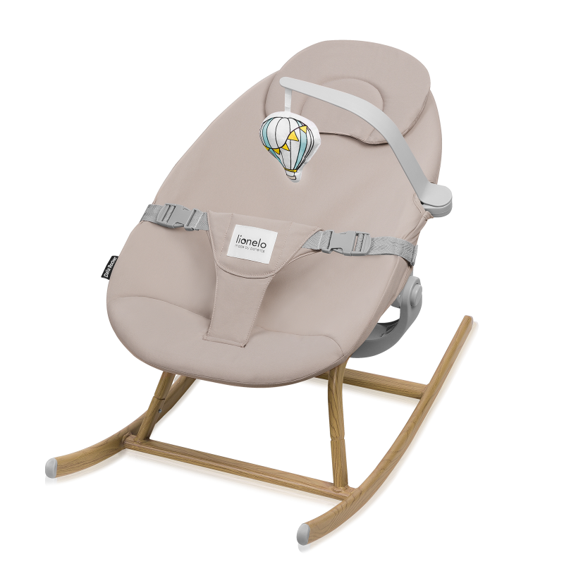 Lionelo Dalia Rocker Beige Sand — Hamaca mecedora para niños