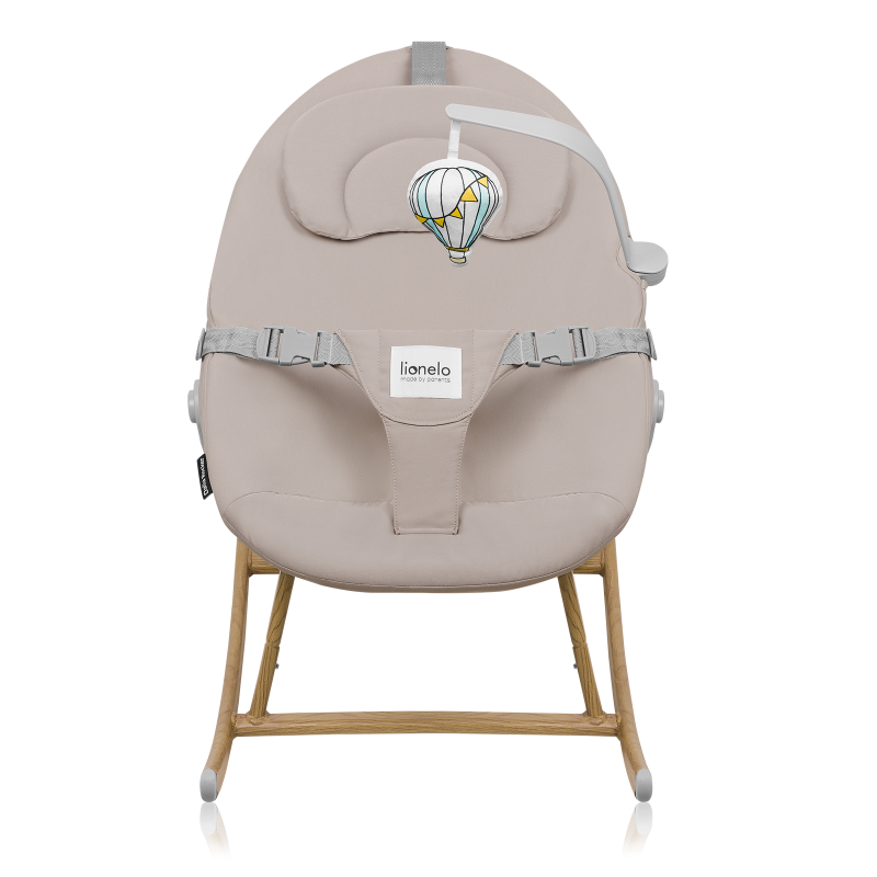 Lionelo Dalia Rocker Beige Sand — Hamaca mecedora para niños