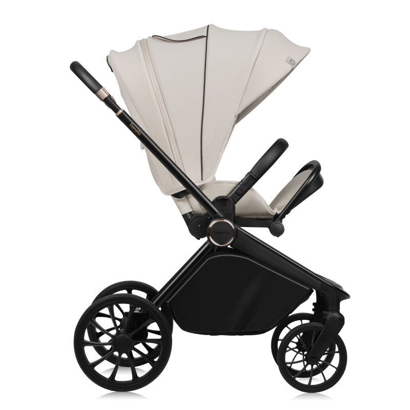 Lionelo Mika Plus 2en1 Beige Sand — Cochecito multifuncional