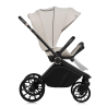 Lionelo Mika Plus 3en1 Beige Sand — carrito multifuncional con silla de coche