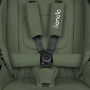 Lionelo Mika Plus 3en1 Green Olive — carrito multifuncional con silla de coche