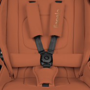 Lionelo Mika Plus 3en1 Brown Rust — carrito multifuncional con silla de coche