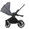 Lionelo Mika Plus 3en1 Grey Stone — carrito multifuncional con silla de coche