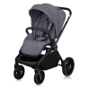 Lionelo Mika Plus 3en1 Grey Stone — carrito multifuncional con silla de coche