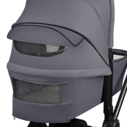 Lionelo Mika Plus 3en1 Grey Stone — carrito multifuncional con silla de coche