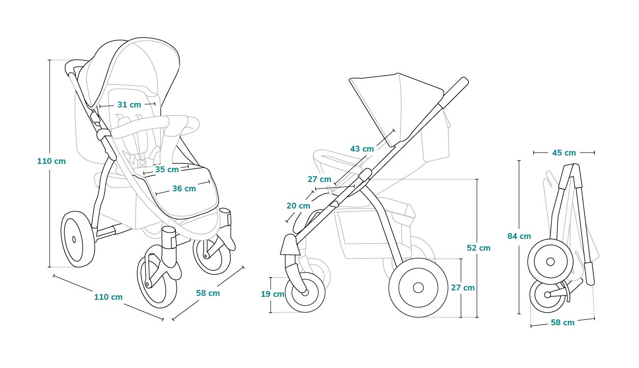 Lionelo Annet Plus Lovin’— buggy